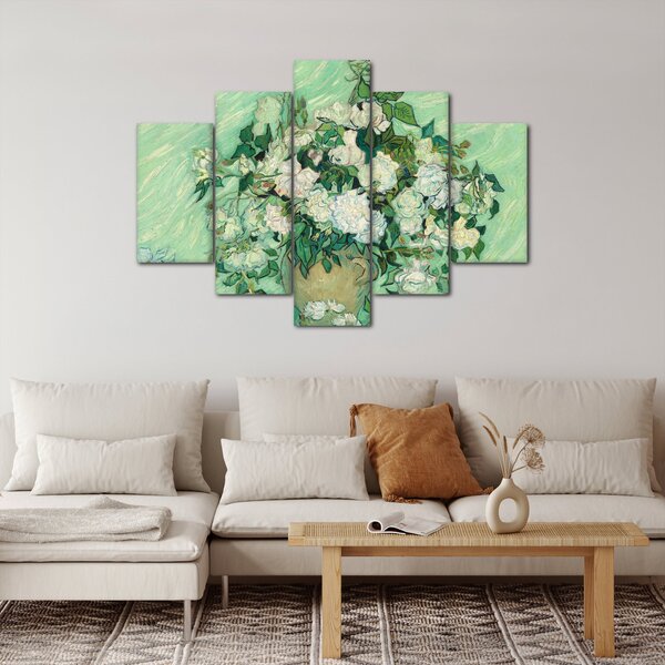 Slika - Vincent van Gogh, Roses, reprodukcije (150x105 cm)