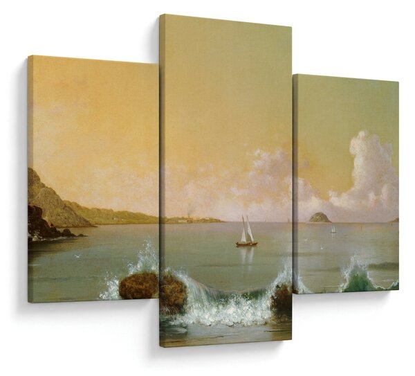 Slika - Martin Johnson Heade, Rio de Janeiro Bay, reprodukcije (90x60 cm)