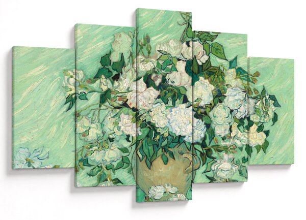 Slika - Vincent van Gogh, Roses, reprodukcije (150x105 cm)