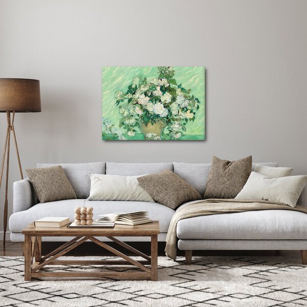 Slika - Vincent van Gogh, Roses, reprodukcije (70x50 cm)