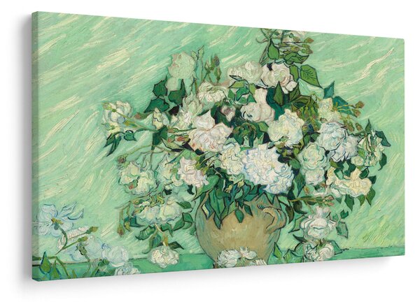 Slika - Vincent van Gogh, Roses, reprodukcije (90x60 cm)