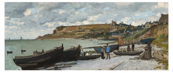 Slika - Claude Monet, Sainte Adresse, reprodukcije (120x50 cm)