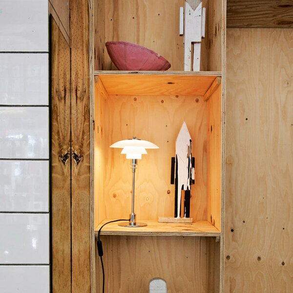 Stolne Lampa Louis Poulsen, PH 2/1, Bijela, Dnevna soba, Metal, Dizajn