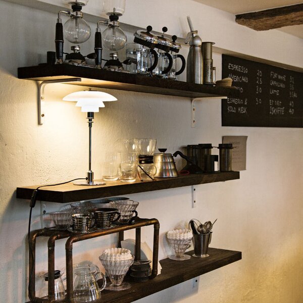 Stolne Lampa Louis Poulsen, PH 2/1, Bijela, Dnevna soba, Metal, Dizajn