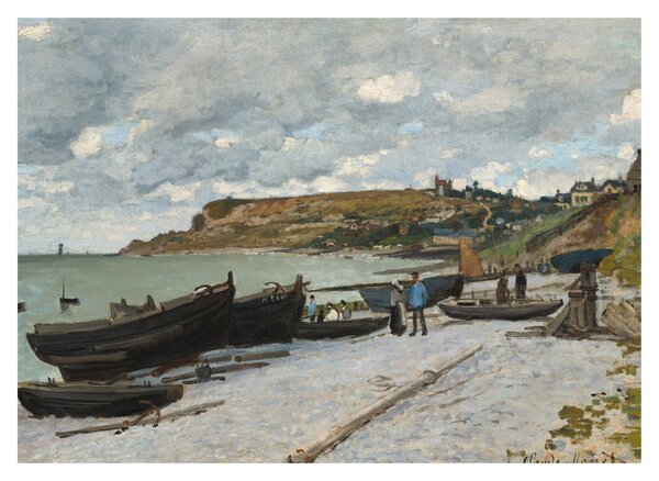 Slika - Claude Monet, Sainte Adresse, reprodukcije (70x50 cm)