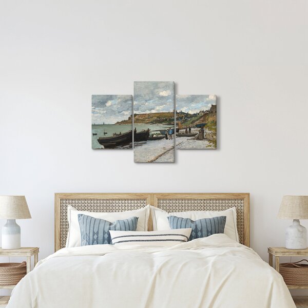 Slika - Claude Monet, Sainte Adresse, reprodukcije (90x60 cm)