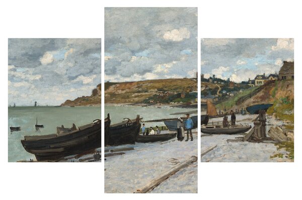 Slika - Claude Monet, Sainte Adresse, reprodukcije (90x60 cm)