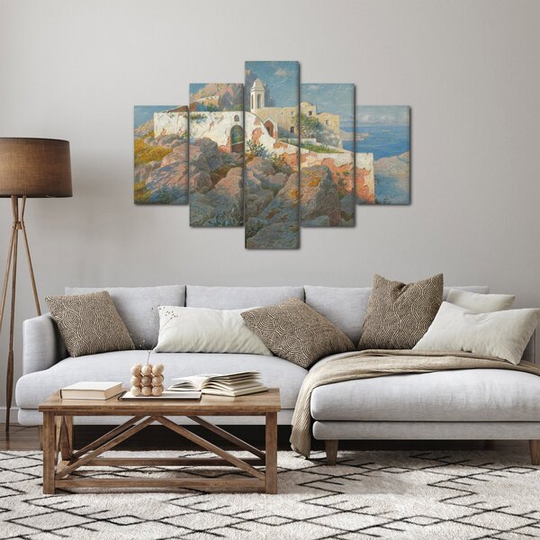 Slika - William Stanley Haseltine, Santa Maria a Cetrella, Anacapri, reprodukcije (150x105 cm)