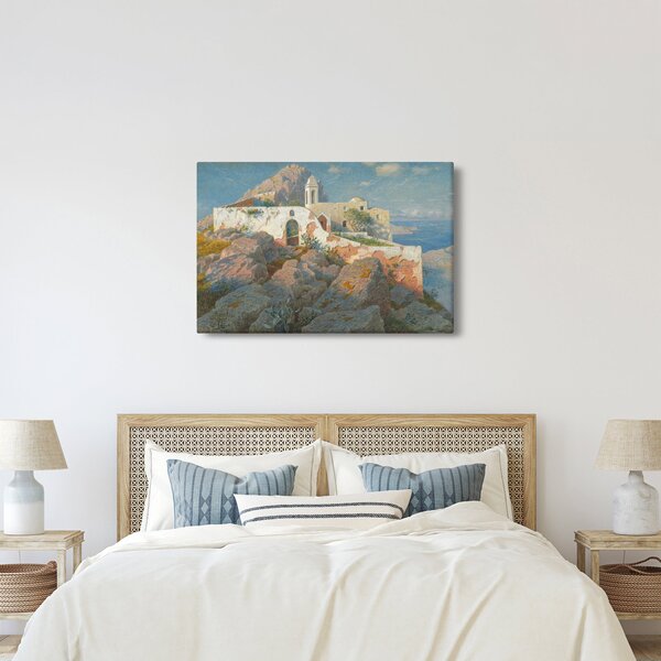 Slika - William Stanley Haseltine, Santa Maria a Cetrella, Anacapri, reprodukcije (90x60 cm)