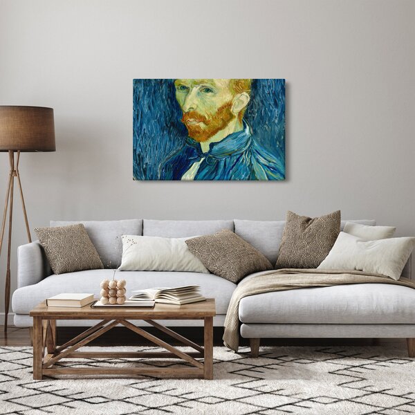 Slika - Vincent van Gogh, Self-Portrait, reprodukcije (90x60 cm)