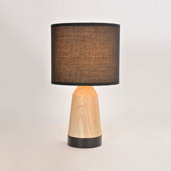 Stolne Lampa COREP, Baltik, Drvo, Dnevna soba, Metal