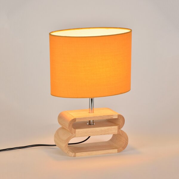 Stolne Lampa COREP, Oslo, Žuta, Dnevna soba, Tkanina / tekstil