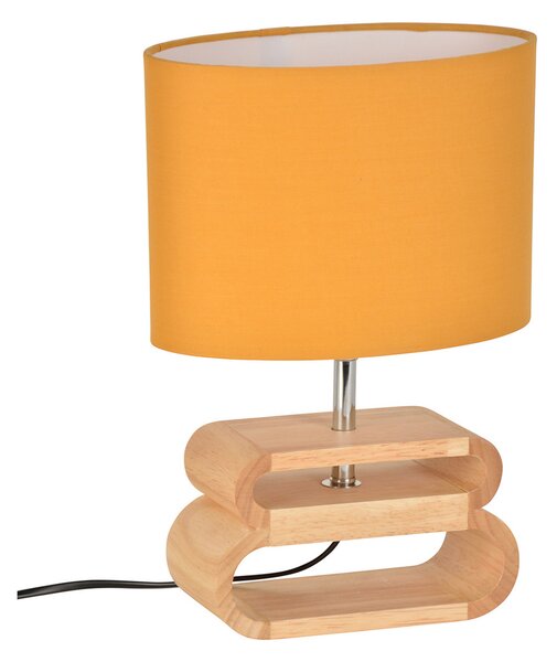 Stolne Lampa COREP, Oslo, Žuta, Dnevna soba, Tkanina / tekstil