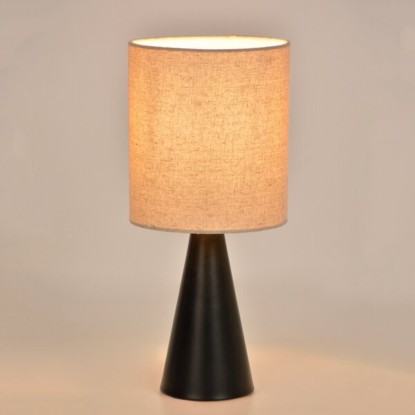 Stolne Lampa COREP, Sally, Crno, Dnevna soba, Metal, Moderan