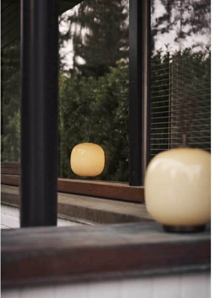 Stolne Lampa Louis Poulsen, Žuta, Dnevna soba, Staklo