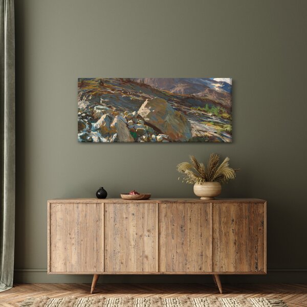 Slika - John Singer Sargent, Simplon Pass, reprodukcije (120x50 cm)