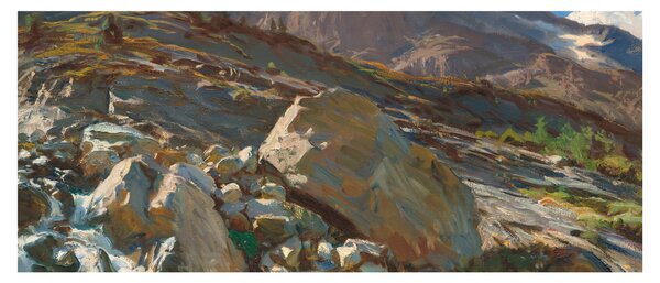 Slika - John Singer Sargent, Simplon Pass, reprodukcije (120x50 cm)
