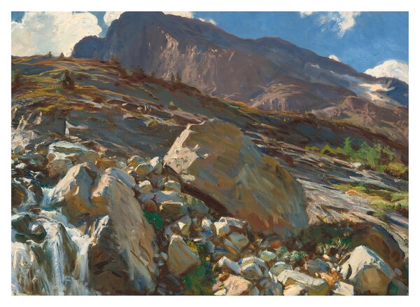 Slika - John Singer Sargent, Simplon Pass, reprodukcije (70x50 cm)
