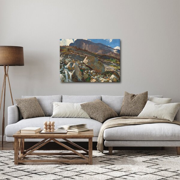 Slika - John Singer Sargent, Simplon Pass, reprodukcije (70x50 cm)