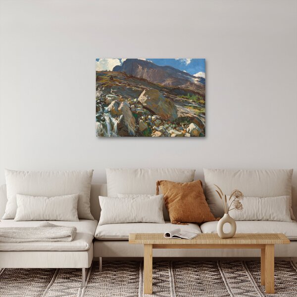 Slika - John Singer Sargent, Simplon Pass, reprodukcije (70x50 cm)