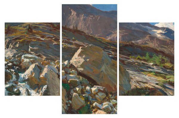 Slika - John Singer Sargent, Simplon Pass, reprodukcije (90x60 cm)