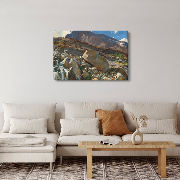 Slika - John Singer Sargent, Simplon Pass, reprodukcije (90x60 cm)