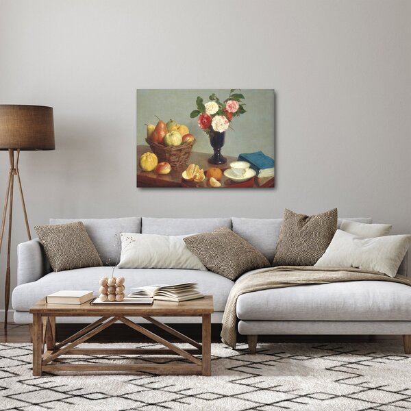 Slika - Henri Fantin-Latour, Still Life, reprodukcije (70x50 cm)