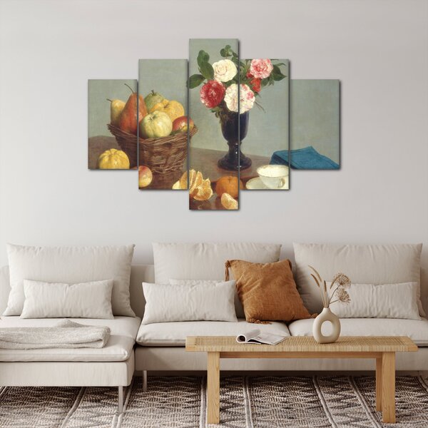 Slika - Henri Fantin-Latour, Still Life, reprodukcije (150x105 cm)