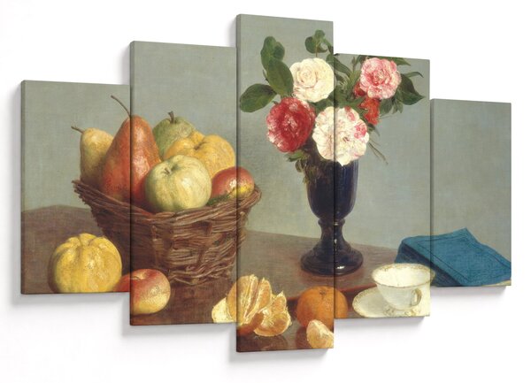 Slika - Henri Fantin-Latour, Still Life, reprodukcije (150x105 cm)