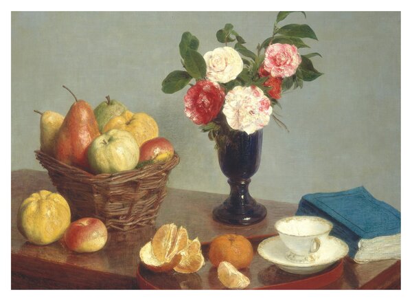Slika - Henri Fantin-Latour, Still Life, reprodukcije (70x50 cm)