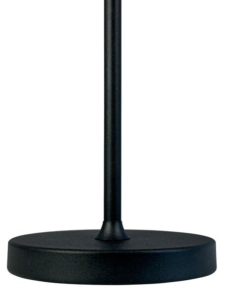 Stolne Lampa Dyberg Larsen, Starlight, prigušiv, Crno, Spavaća soba, Metal, Skandinavski