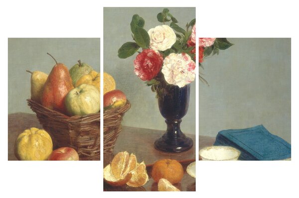 Slika - Henri Fantin-Latour, Still Life, reprodukcije (90x60 cm)