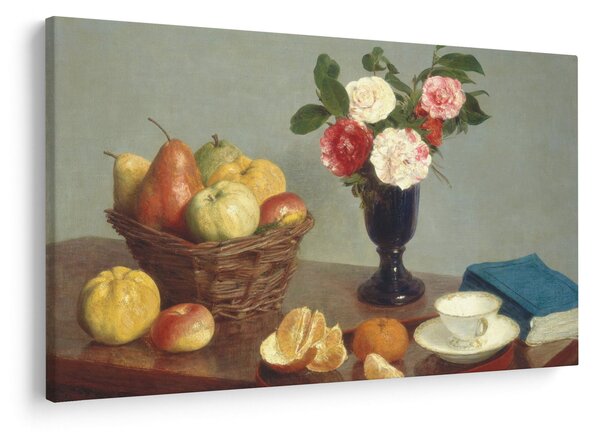 Slika - Henri Fantin-Latour, Still Life, reprodukcije (90x60 cm)