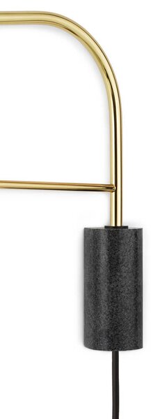 Zidne Svjetiljka Normann Copenhagen, Zlato / mjed, Dnevna soba, Metal