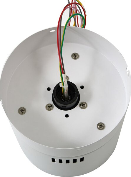 Stropni ventilator Vindur, bijeli, DC, tih, Ø 132 cm - Lucande Lucande, Vindur, Bijela, Dnevna soba, Metal, Moderan