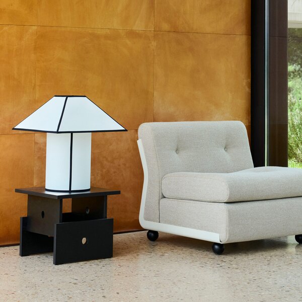 Stolne Lampa HAY, Ava, Bijela, Dnevna soba, Plastika, Dizajn