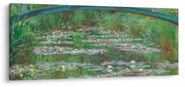 Slika - Claude Monet, The Japanese Footbridge, reprodukcije (120x50 cm)