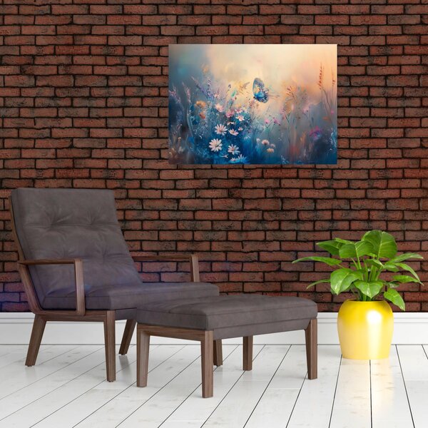Slika - Livada s leptirima (70x50 cm)