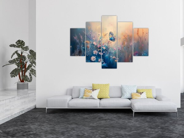 Slika - Livada s leptirima (150x105 cm)