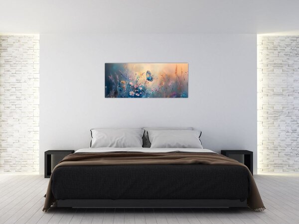 Slika - Livada s leptirima (120x50 cm)