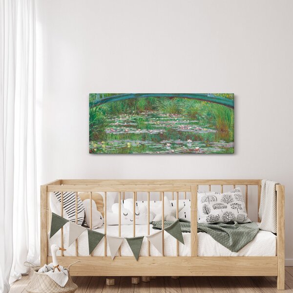 Slika - Claude Monet, The Japanese Footbridge, reprodukcije (120x50 cm)