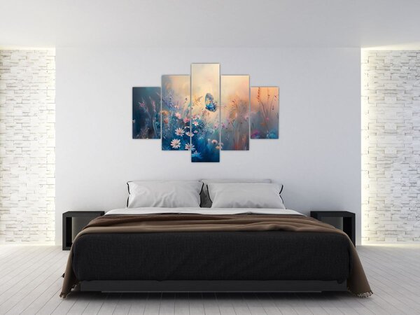 Slika - Livada s leptirima (150x105 cm)