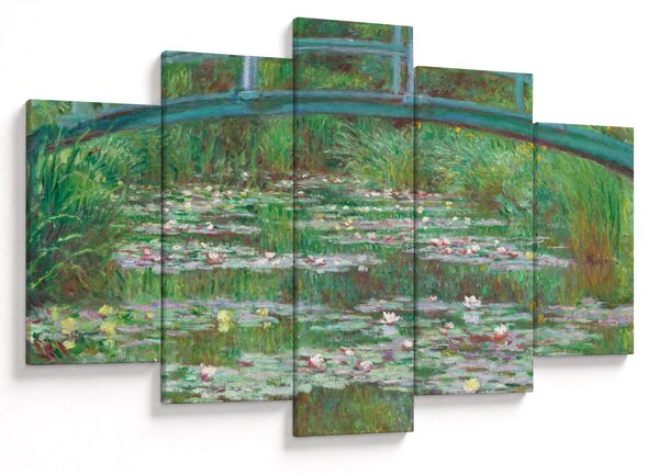 Slika - Claude Monet, The Japanese Footbridge, reprodukcije (150x105 cm)