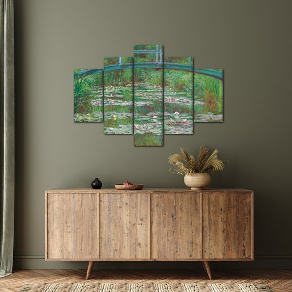 Slika - Claude Monet, The Japanese Footbridge, reprodukcije (150x105 cm)