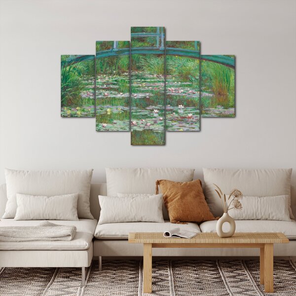 Slika - Claude Monet, The Japanese Footbridge, reprodukcije (150x105 cm)