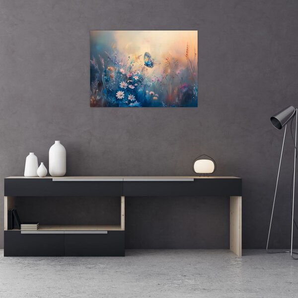 Slika - Livada s leptirima (70x50 cm)