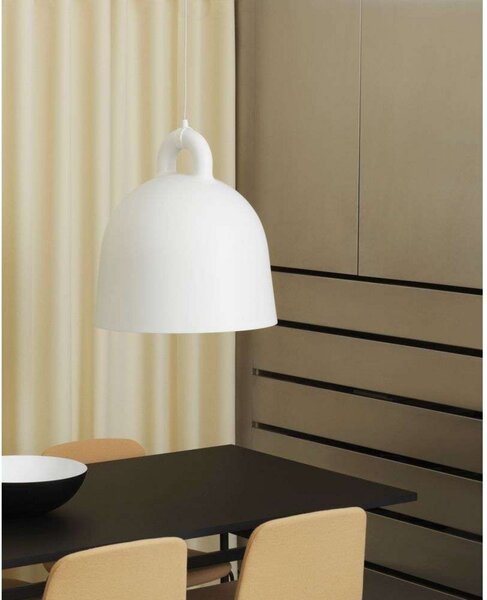 Viseće Svjetiljka Normann Copenhagen, Bijela, Dnevna soba, Aluminij