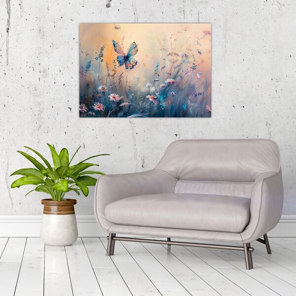Slika - Livada s leptirima II (70x50 cm)