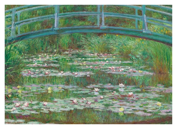 Slika - Claude Monet, The Japanese Footbridge, reprodukcije (70x50 cm)