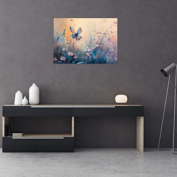 Slika - Livada s leptirima II (70x50 cm)